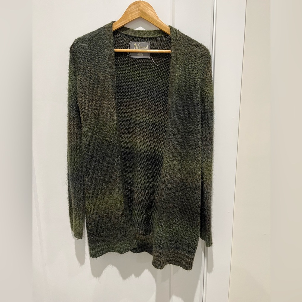 Natural Reflections Green Cardigan